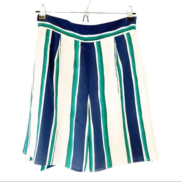 Chloe Silk stripe shorts in size 34 made in France - Picture 10 of 15